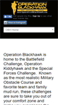 Mobile Screenshot of operationblackhawk.com